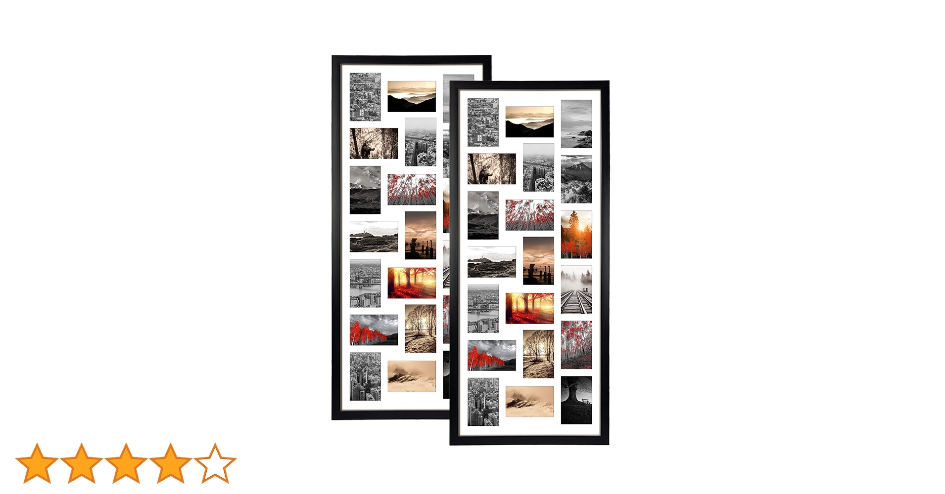 コラージュフレーム VÄXBO ヴェクスボー コラージュフレーム 写真8枚用, ホワイト